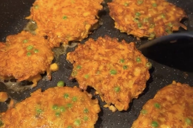 Sweet Potato Veggie Fritter Recipe